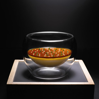 Octaphilosophy   memory   chef andre signature dish credit photo restaurant andre foie gras jelly and black truffle coulis