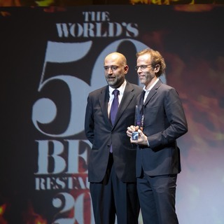 Dan barber  winner of the chefs' choice award
