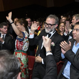Lara gilmore and massimo bottura  osteria francescana  the best restaurant in europe and the world's best r
