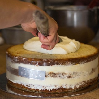 20141007 tartine cake action whipped cream