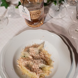 Cjalcons a le maniere di gianni cosetti e grappa nonino monovitigno moscato 628 9927