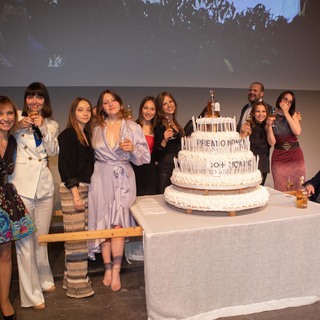Torta per celebrare i 125 anni della famiglia nonino in distillazione 670 9969