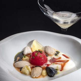 Hake  empedrat  with almonds    francesc guillamet