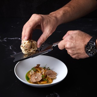 Sp%d0%b4zle with allg%d0%b5er mountain cheese and alba truffle